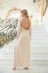 Romantic Spotlight Open Back Satin Dress
